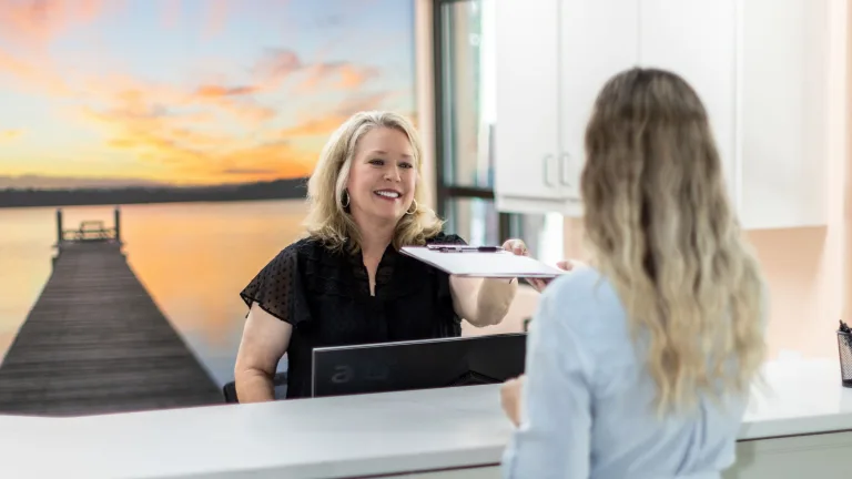 Front Desk - Smile Design Charleston